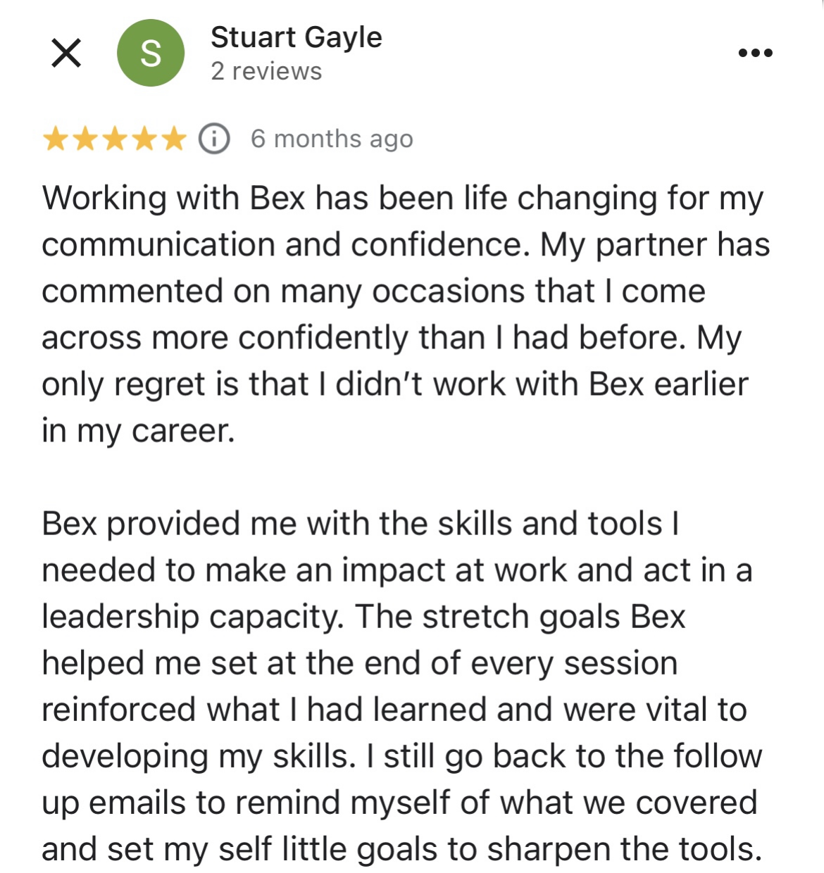 Stuart confidence long